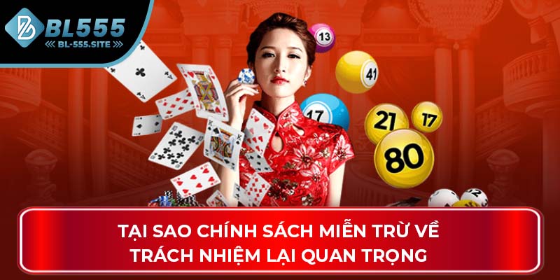 Tại sao chính sách miễn trừ về trách nhiệm lại quan trọng